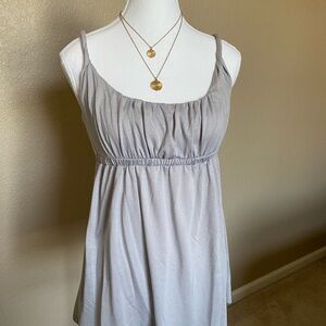 Forever 21 Gray Ruched Camisole